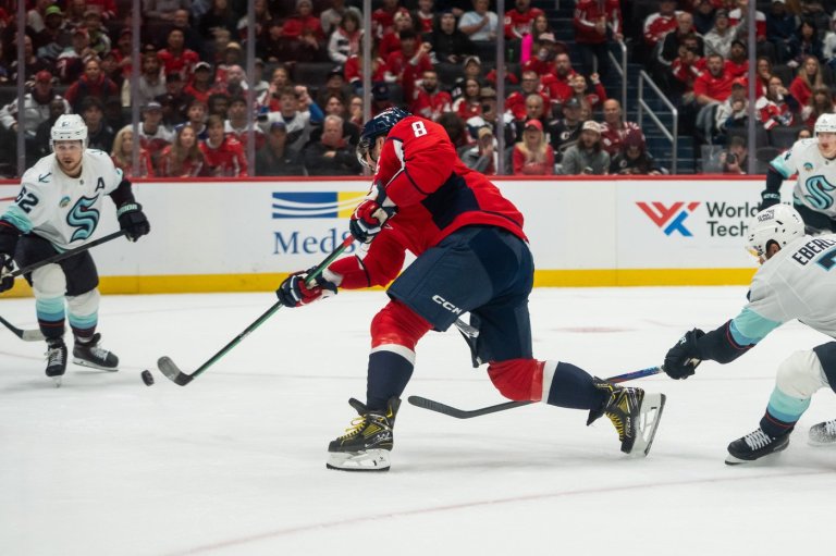 Ovechkin gets on board, but Kraken get the 5-3 win | iNFOnews.ca