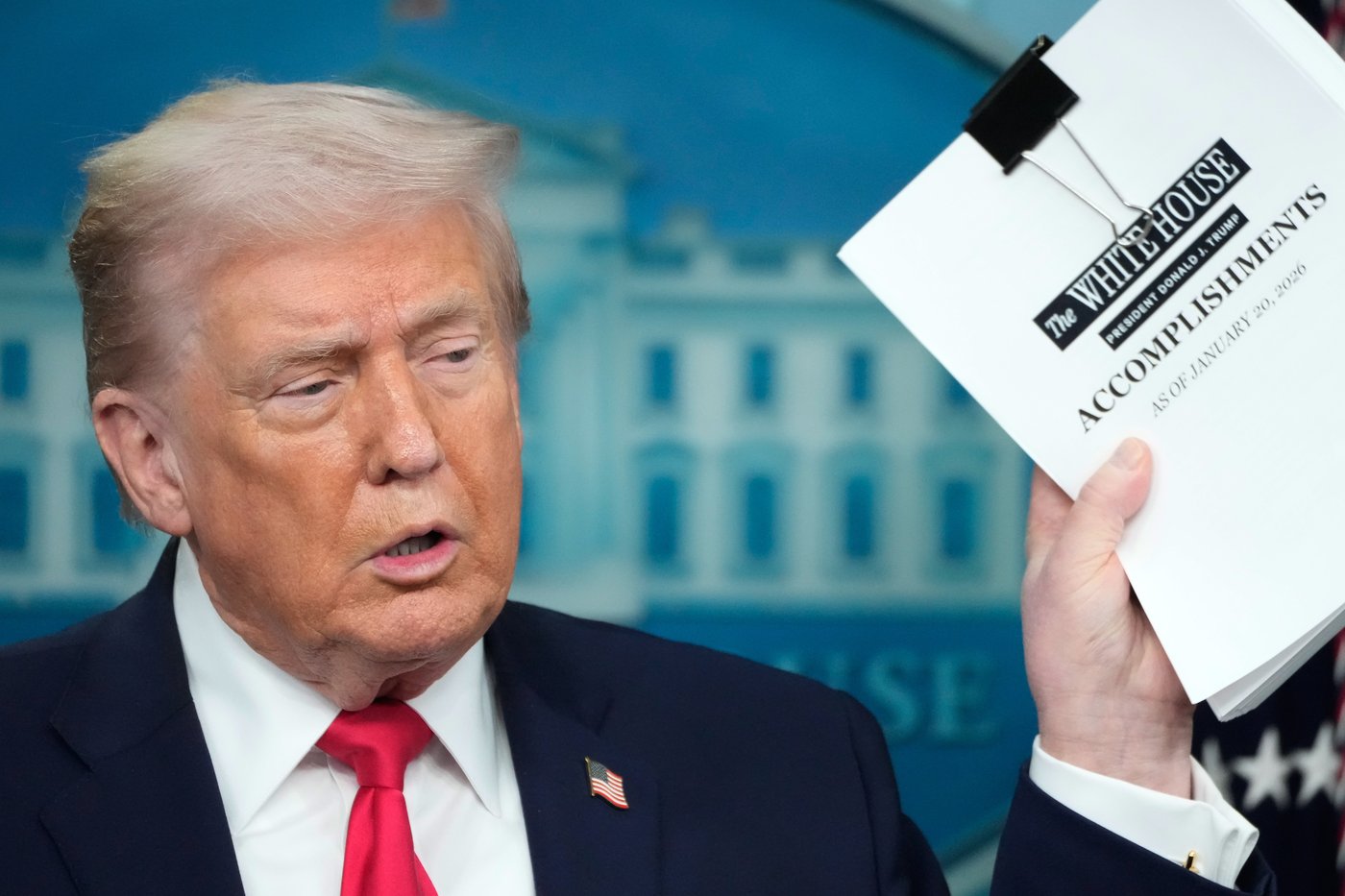 FACT FOCUS: Trump highlights familiar false claims as he reviews his first year back in office | iNFOnews.ca FACT FOCUS: Trump highlights familiar false claims as he reviews his first year back in office | iNFOnews.ca