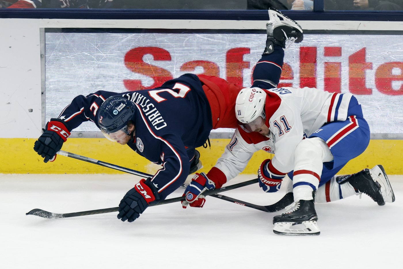 Suzuki scores in OT to give the Canadiens a 4-3 victory over the Blue Jackets | iNFOnews.ca
