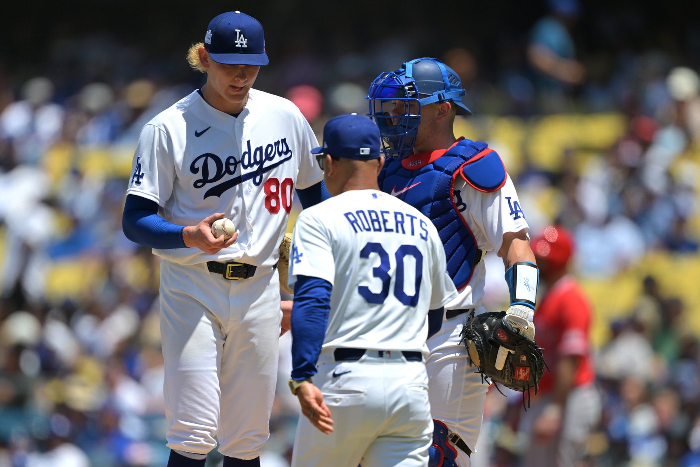 Backup catcher Sebastián Rivero goes 5 for 5 with 6 RBIs as Angels rout Dodgers 13-5 | iNFOnews.ca Backup catcher Sebastián Rivero goes 5 for 5 with 6 RBIs as Angels rout Dodgers 13-5 | iNFOnews.ca
