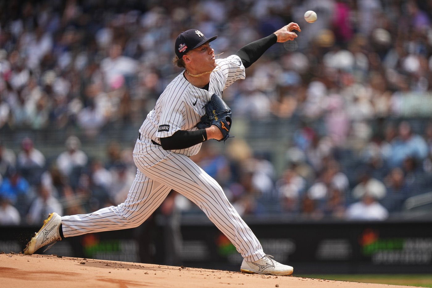 Yankees starting pitcher Ryan Weathers leaves game against Blue Jays with left forearm discomfort | iNFOnews.ca Yankees starting pitcher Ryan Weathers leaves game against Blue Jays with left forearm discomfort | iNFOnews.ca