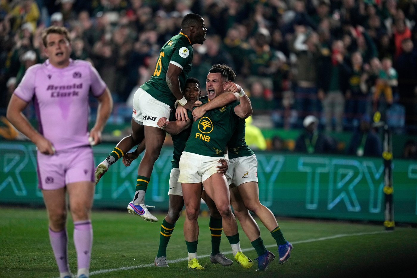 Springboks withstand Scotland 42-28 in Nations Championship thriller | iNFOnews.ca