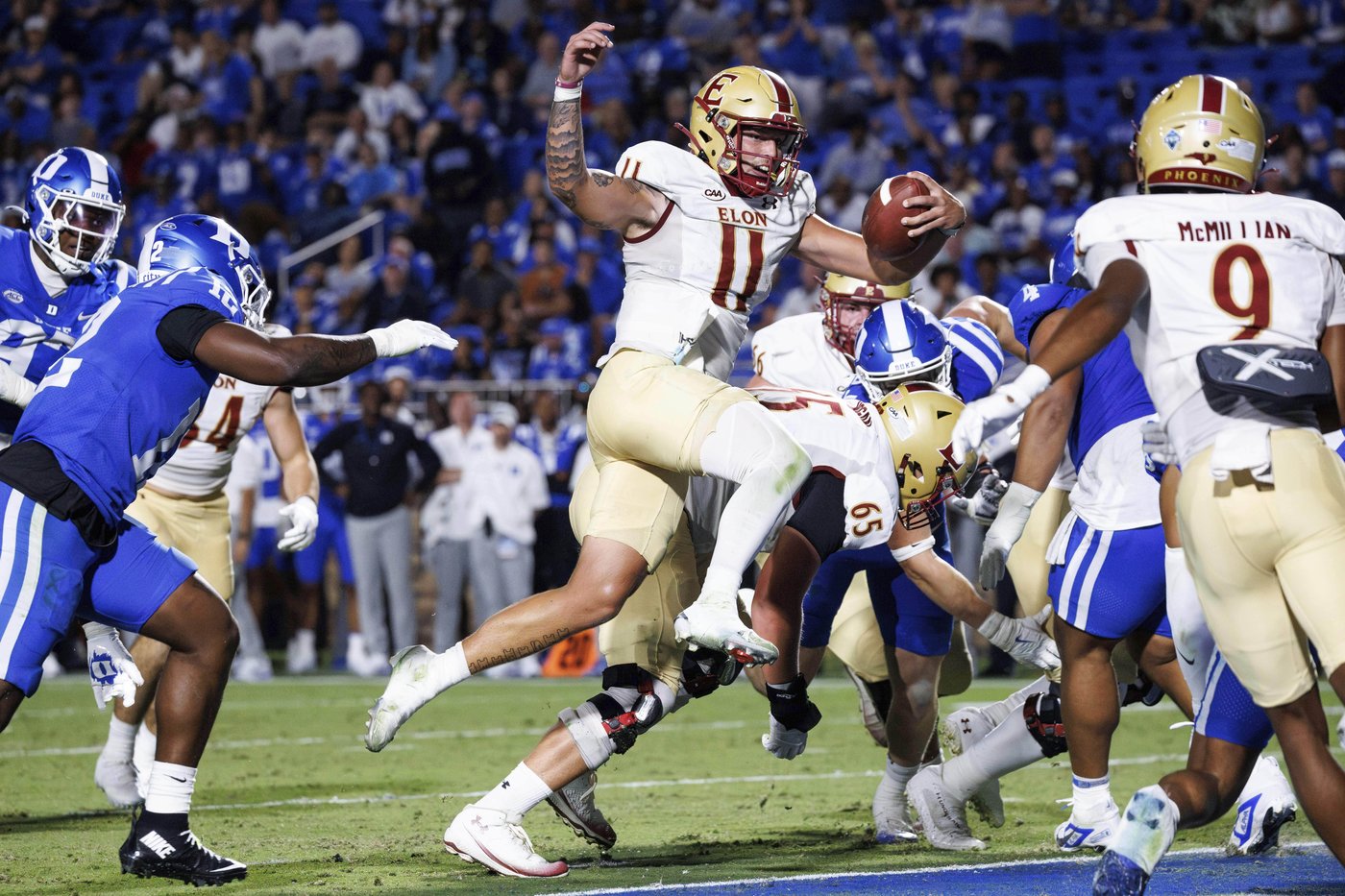 Mensah shines in second half of Duke debut in 45-17 win over Elon | iNFOnews.ca