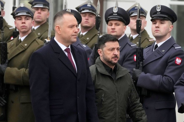 Polish president strips Zelenskyy of honor over naming of army unit after notorious WWII group | iNFOnews.ca