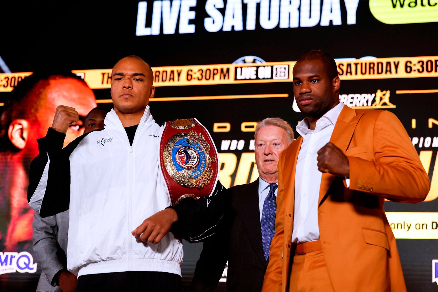 From 'bin man' jab to title stakes: Wardley and Dubois take it to the ring in Manchester | iNFOnews.ca From 'bin man' jab to title stakes: Wardley and Dubois take it to the ring in Manchester | iNFOnews.ca