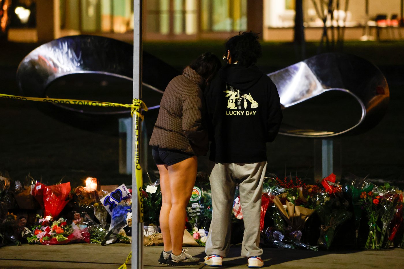 Photos show memorials for those killed in shooting at Brown University as investigation continues | iNFOnews.ca