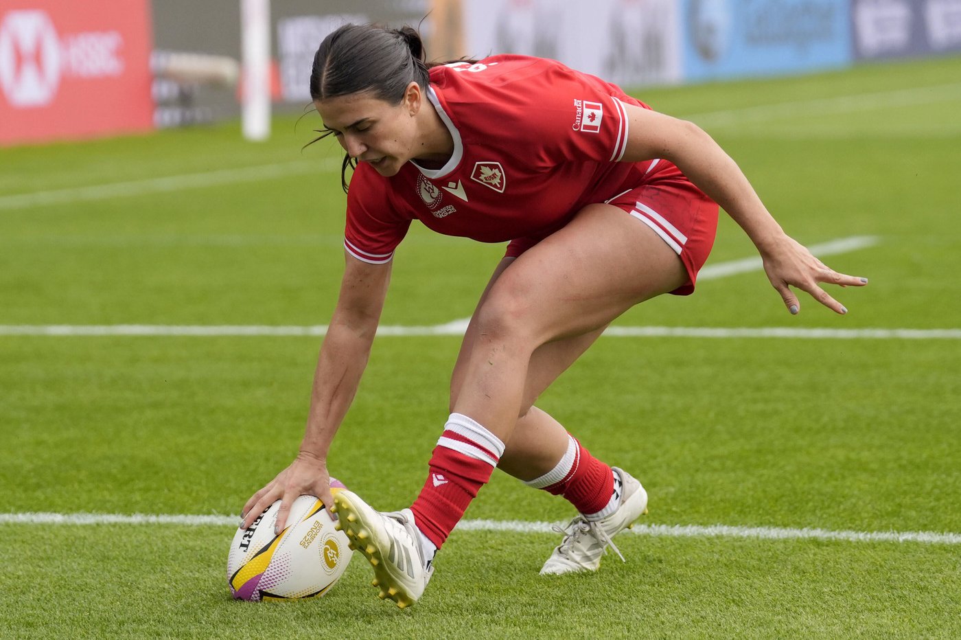 Canada's Julia Schell still smiling after six-try performance at Rugby World Cup | iNFOnews.ca