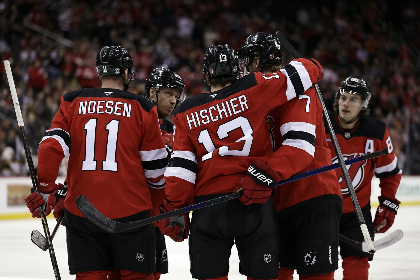 Mercer scores 2 as Devils beat Bruins 5-1 to snap four-game skid | iNFOnews.ca Mercer scores 2 as Devils beat Bruins 5-1 to snap four-game skid | iNFOnews.ca