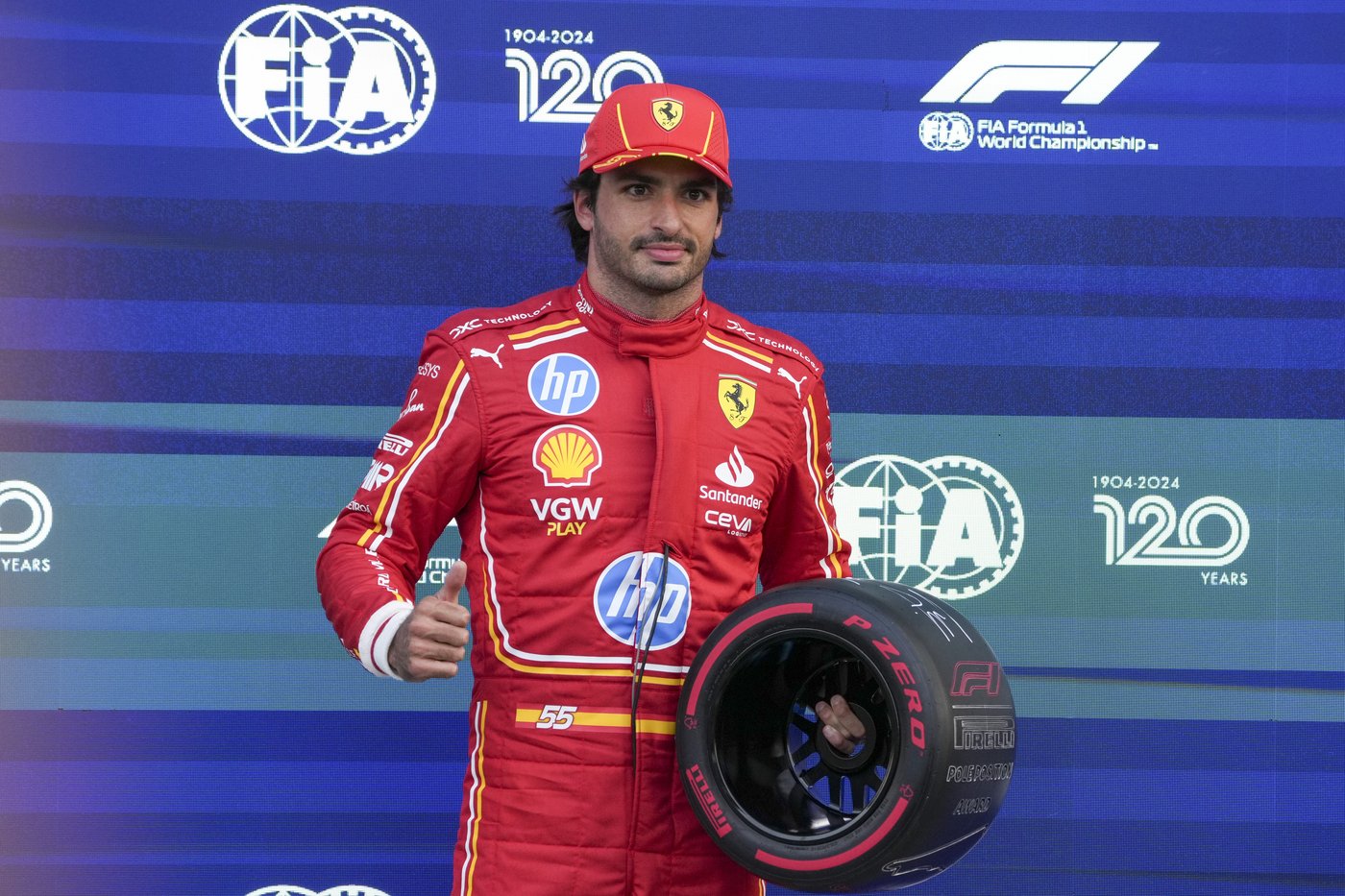 Carlos Sainz Jr. puts Ferrari on the pole in Mexico City as Perez's miserable season continues | iNFOnews.ca