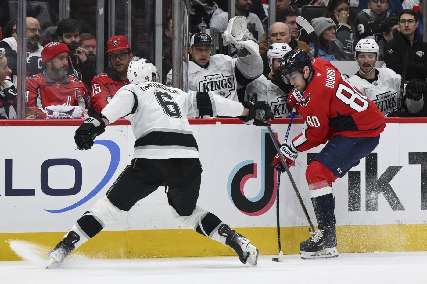 Protas and Dubois help power the Capitals past the Kings 3-1 | iNFOnews.ca