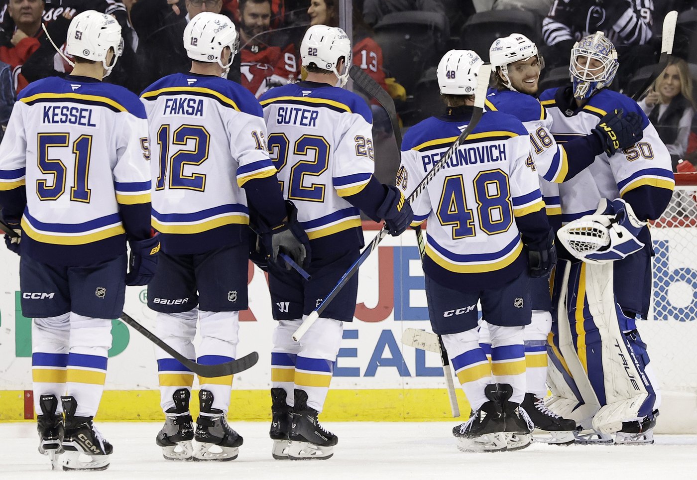 Jordan Binnington shuts out Devils and sets a Blues franchise record with his 152nd victory | iNFOnews.ca Jordan Binnington shuts out Devils and sets a Blues franchise record with his 152nd victory | iNFOnews.ca