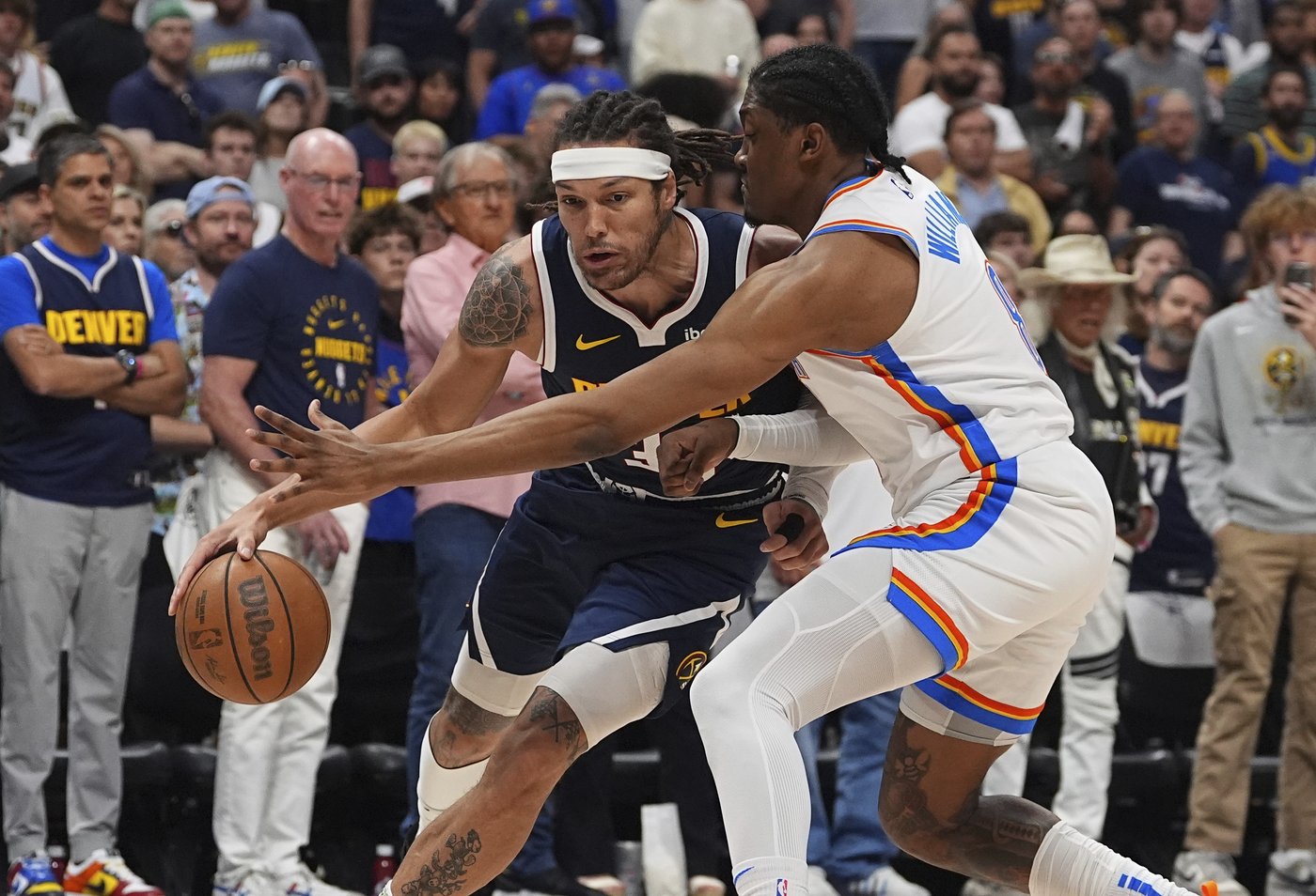 Shai Gilgeous-Alexander scores 25 points and leads Thunder past Denver 92-87 to tie series 2-2 | iNFOnews.ca Shai Gilgeous-Alexander scores 25 points and leads Thunder past Denver 92-87 to tie series 2-2 | iNFOnews.ca
