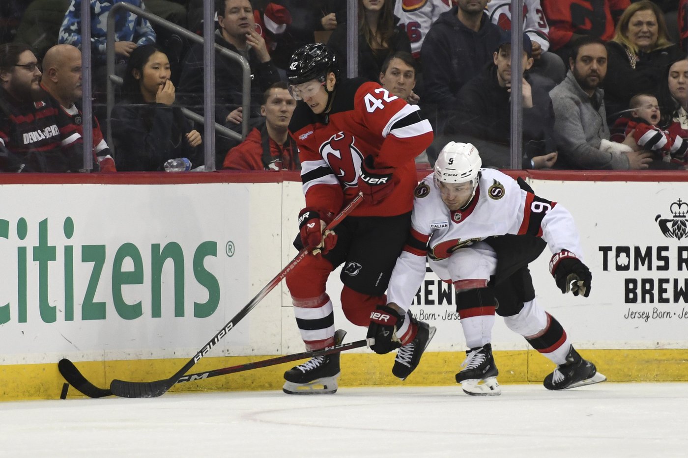 Forsberg makes 25 saves and Senators slip past Devils for 2-1 victory | iNFOnews.ca Forsberg makes 25 saves and Senators slip past Devils for 2-1 victory | iNFOnews.ca