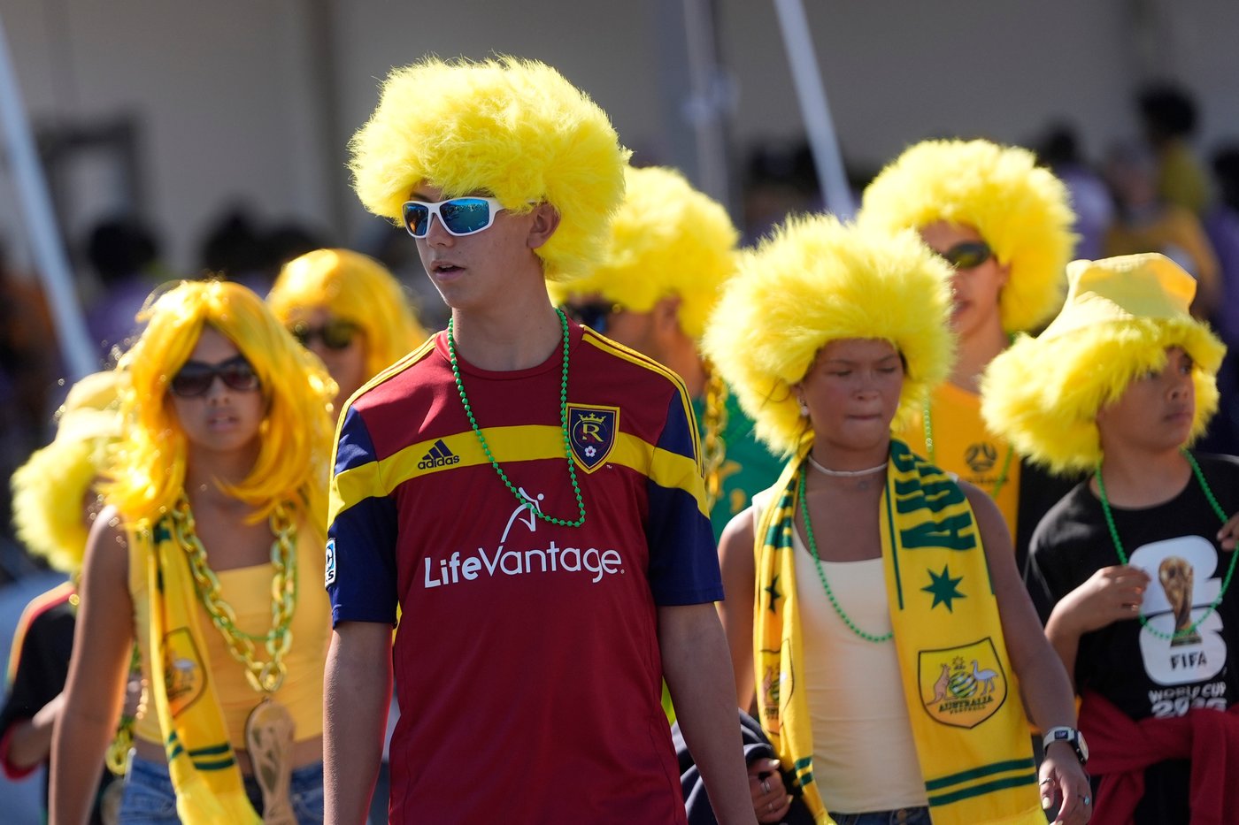 World Cup fans flood stadiums and fan zones with dazzling costumes, facepaint and flags - in photos | iNFOnews.ca