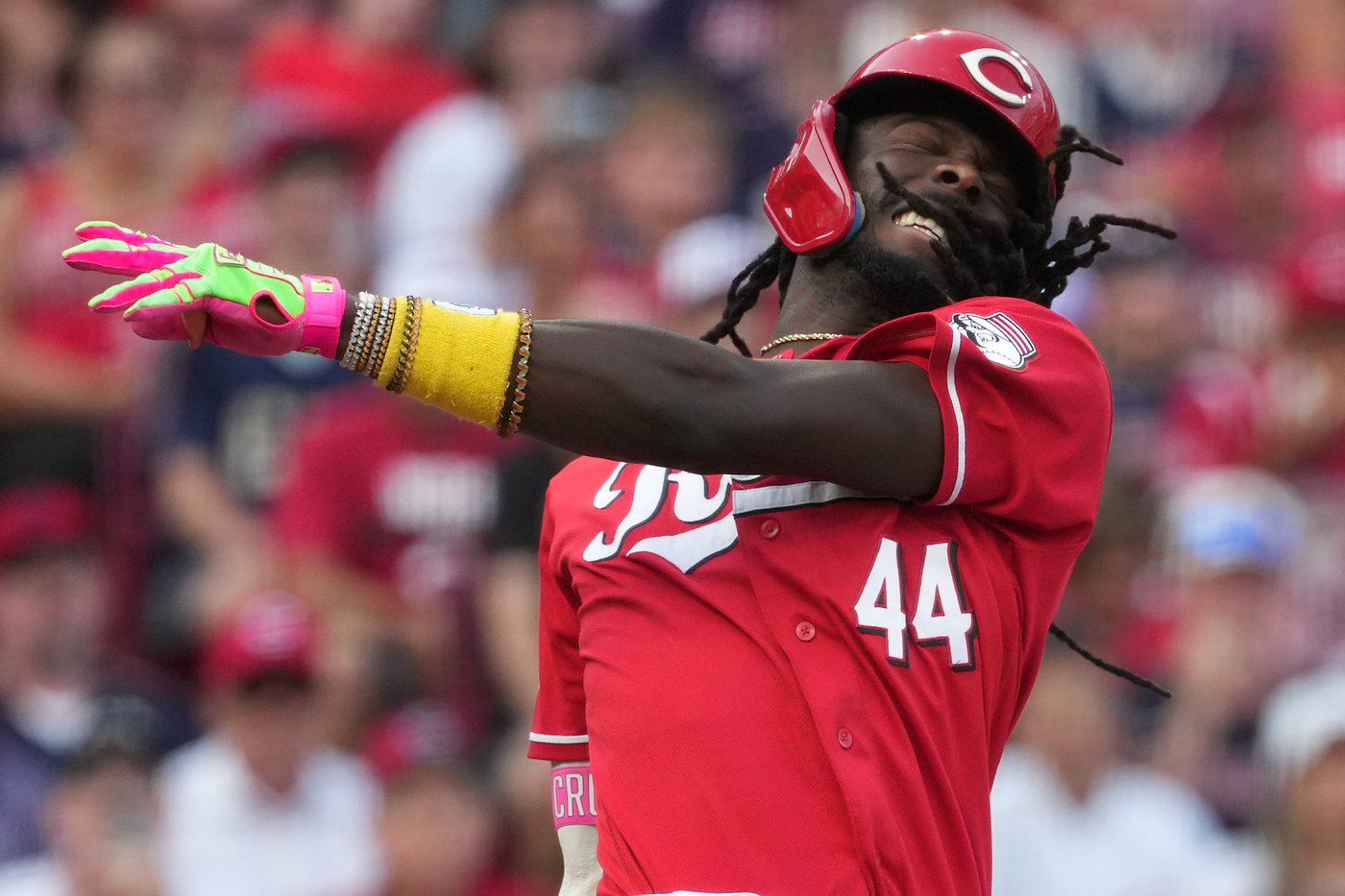 JJ Bleday's solo homer and Dane Myers' game-saving grab help Reds beat Guardians 2-0 | iNFOnews.ca