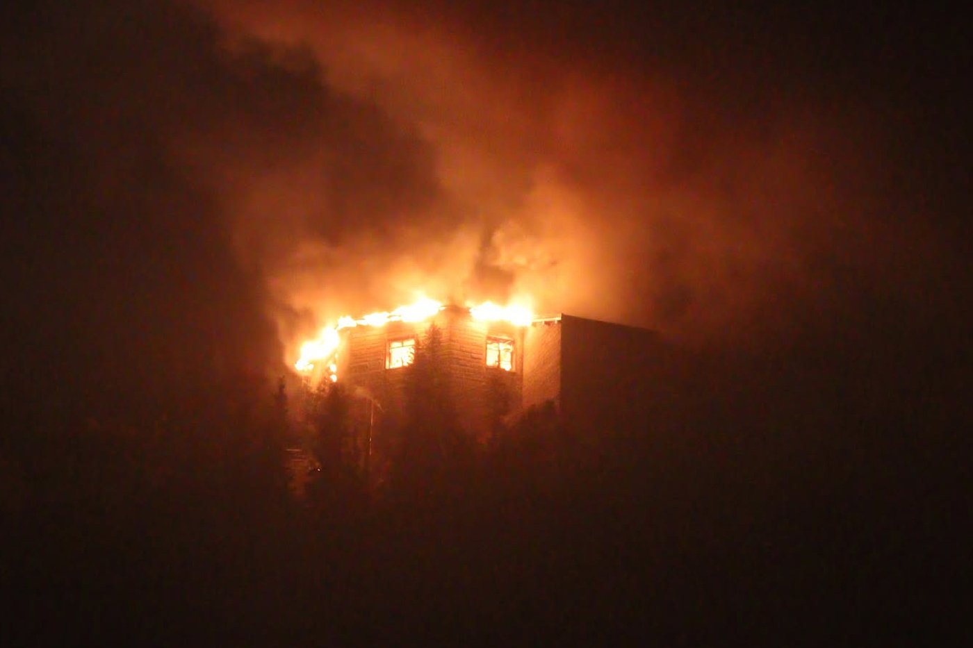 A fire devastates the Eagle's Nest retreat built for Hitler in Germany. A suspect is detained | iNFOnews.ca A fire devastates the Eagle's Nest retreat built for Hitler in Germany. A suspect is detained | iNFOnews.ca