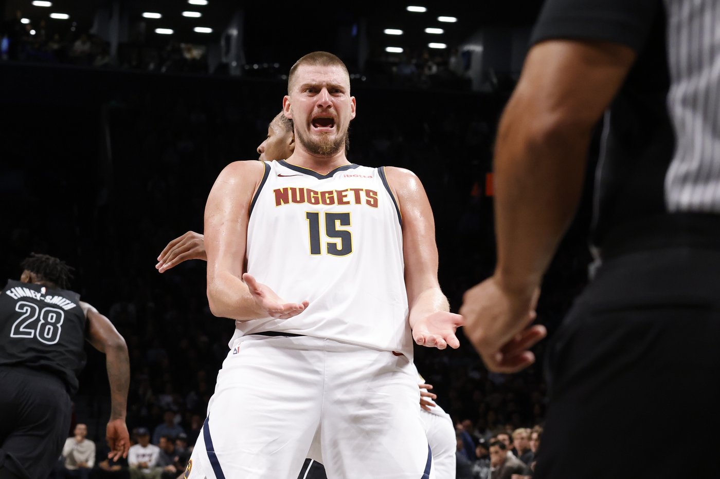 Jokic has 29 points, 18 rebounds and 16 assists to lead Nuggets past Nets 144-139 in OT | iNFOnews.ca Jokic has 29 points, 18 rebounds and 16 assists to lead Nuggets past Nets 144-139 in OT | iNFOnews.ca