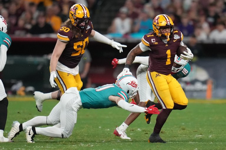 Smith's diving TD catch in overtime sends Minnesota to 20-17 win over New Mexico in Rate Bowl | iNFOnews.ca
