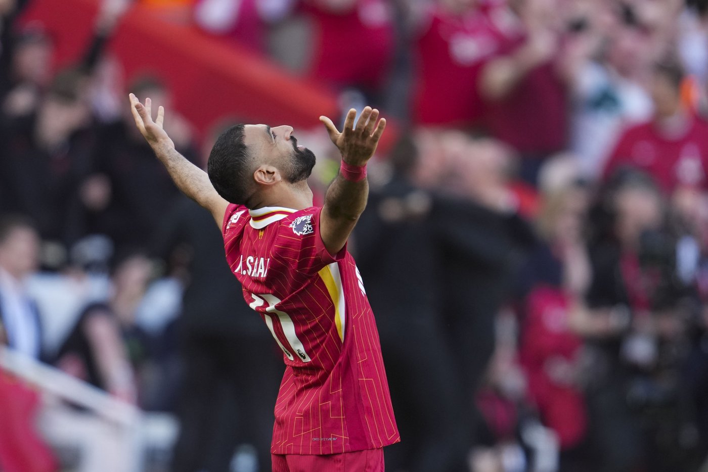 Party time at Anfield as Liverpool wins Premier League for record-equaling 20th top-flight title | iNFOnews.ca Party time at Anfield as Liverpool wins Premier League for record-equaling 20th top-flight title | iNFOnews.ca