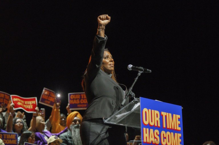 New York Attorney General Letitia James, facing fraud charges, strikes defiant tone at Mamdani rally | iNFOnews.ca