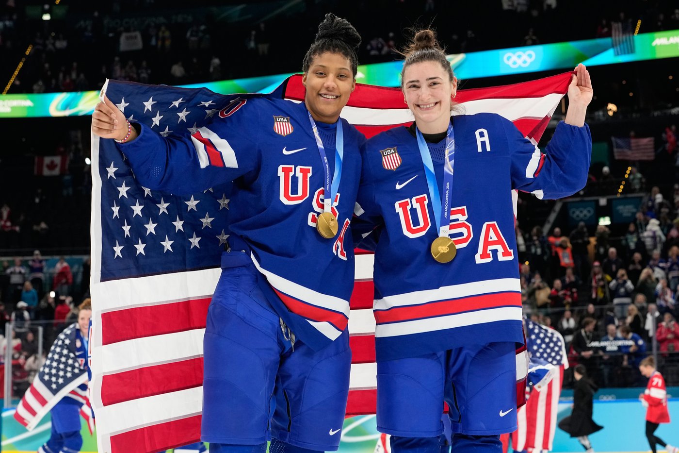 The victory lap for America's Olympic hockey champions quietly shed politics from the celebration | iNFOnews.ca The victory lap for America's Olympic hockey champions quietly shed politics from the celebration | iNFOnews.ca