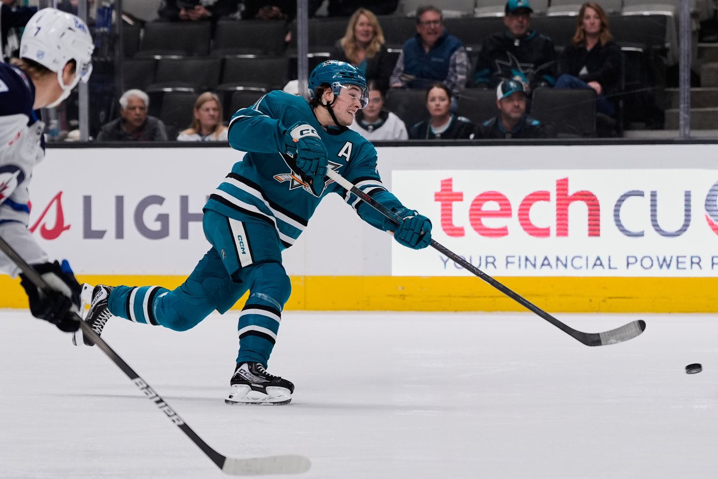 Macklin Celebrini joins Gretzky, Crosby with hat trick in Sharks' overtime win | iNFOnews.ca