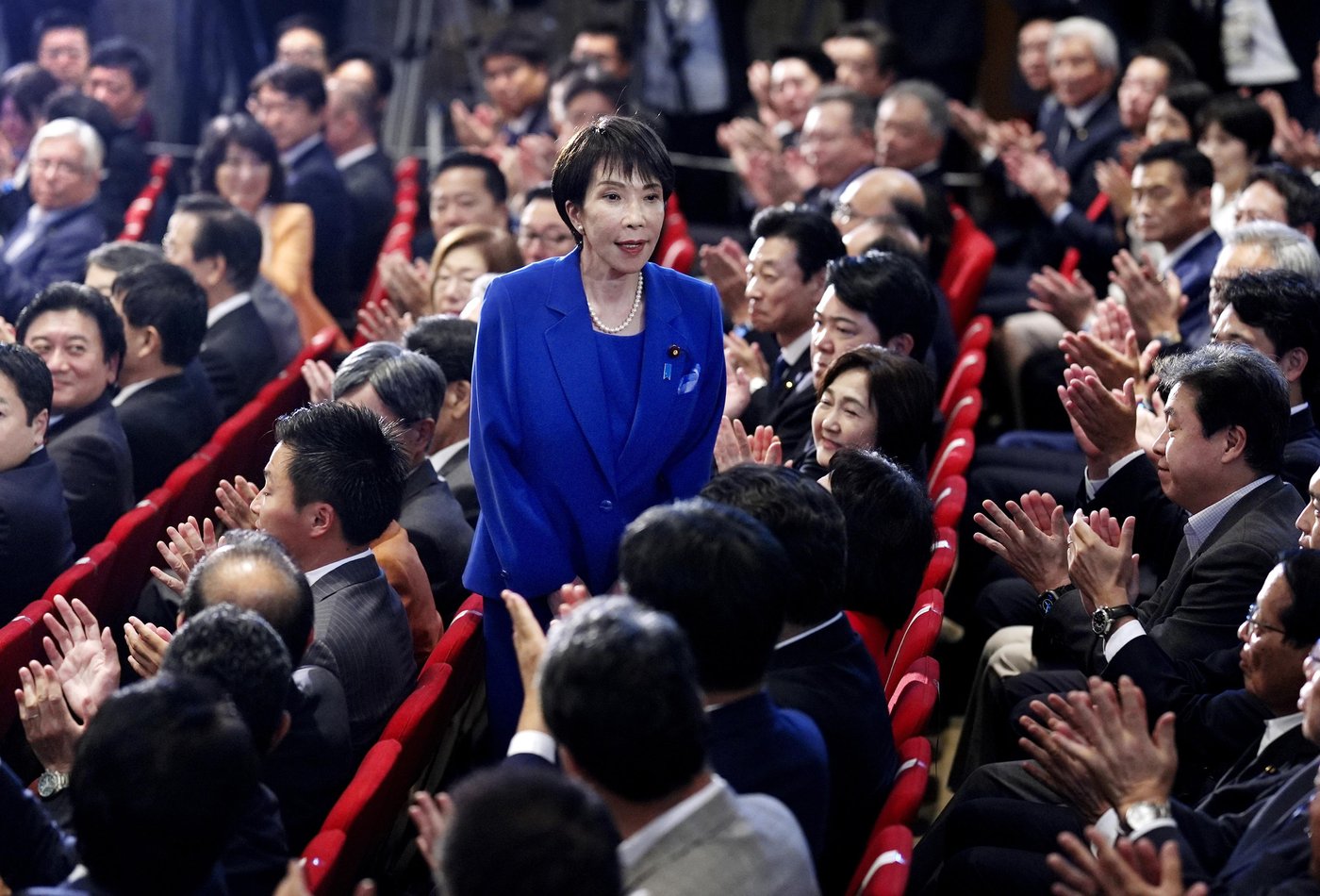 Japan's first female governing-party leader is an ultra-conservative star in a male-dominated group | iNFOnews.ca Japan's first female governing-party leader is an ultra-conservative star in a male-dominated group | iNFOnews.ca