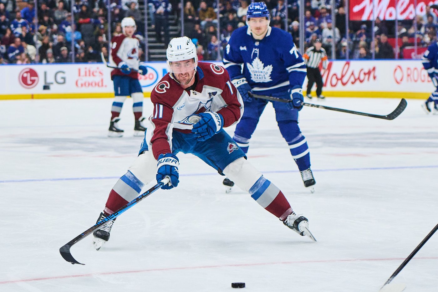 NHL roundup: Nelson nets hat trick as Avalanche beat Maple Leafs 4-1 | iNFOnews.ca