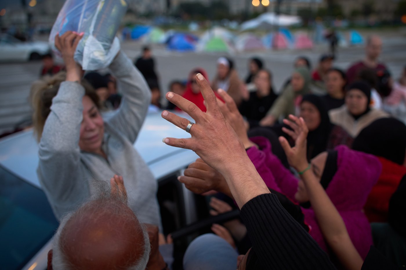 Photos show displaced Lebanese sheltering in Beirut as the war escalates | iNFOnews.ca