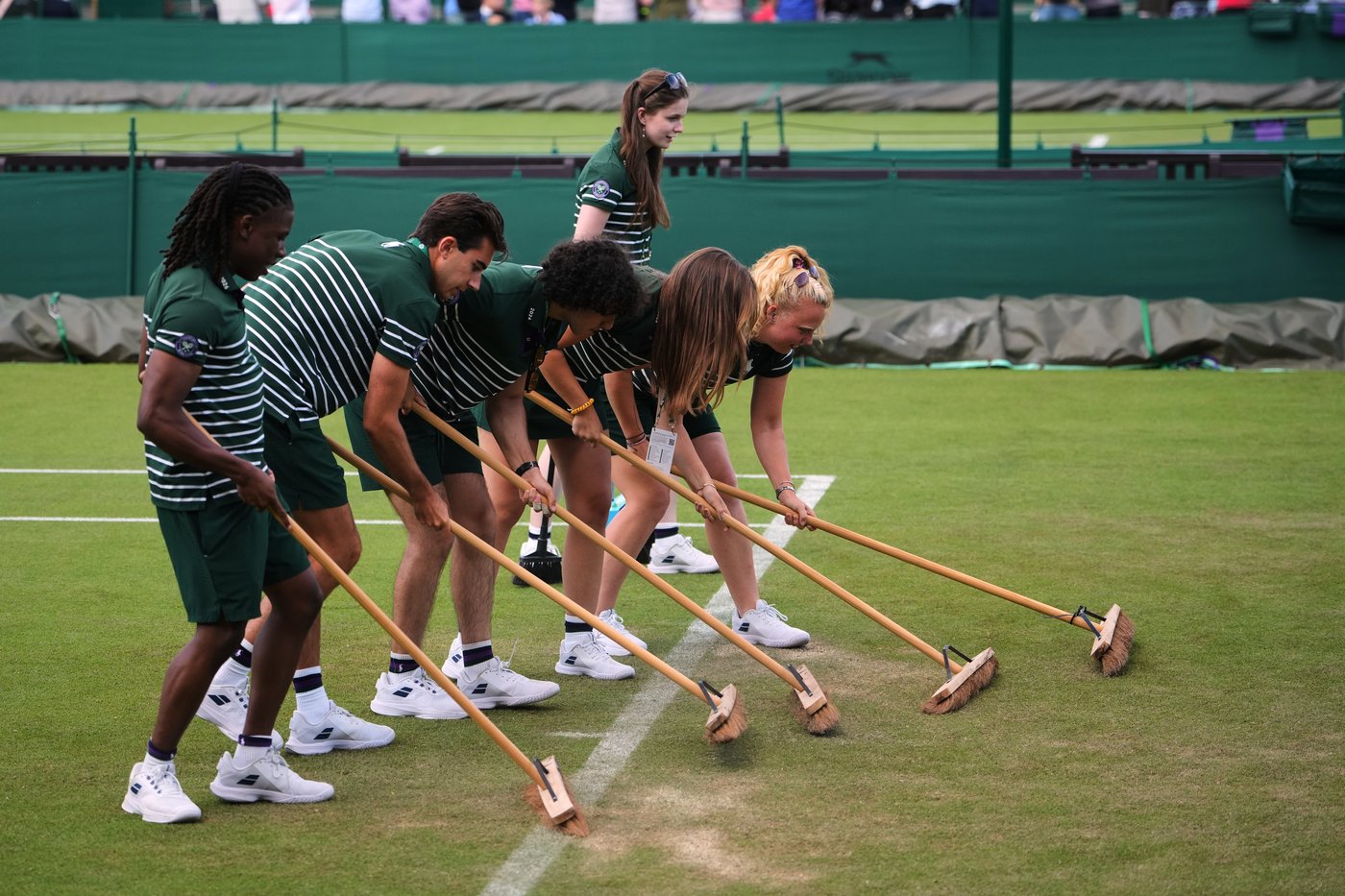 Wimbledon kept its courts lush green as other London lawns browned in record heat | iNFOnews.ca