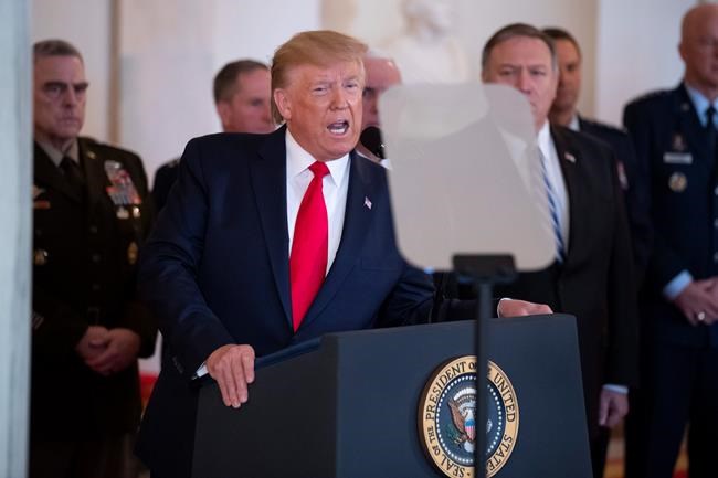 In addressing Middle East tensions, Trump calls for end to Iran nuclear deal | iNFOnews.ca CP1795906088