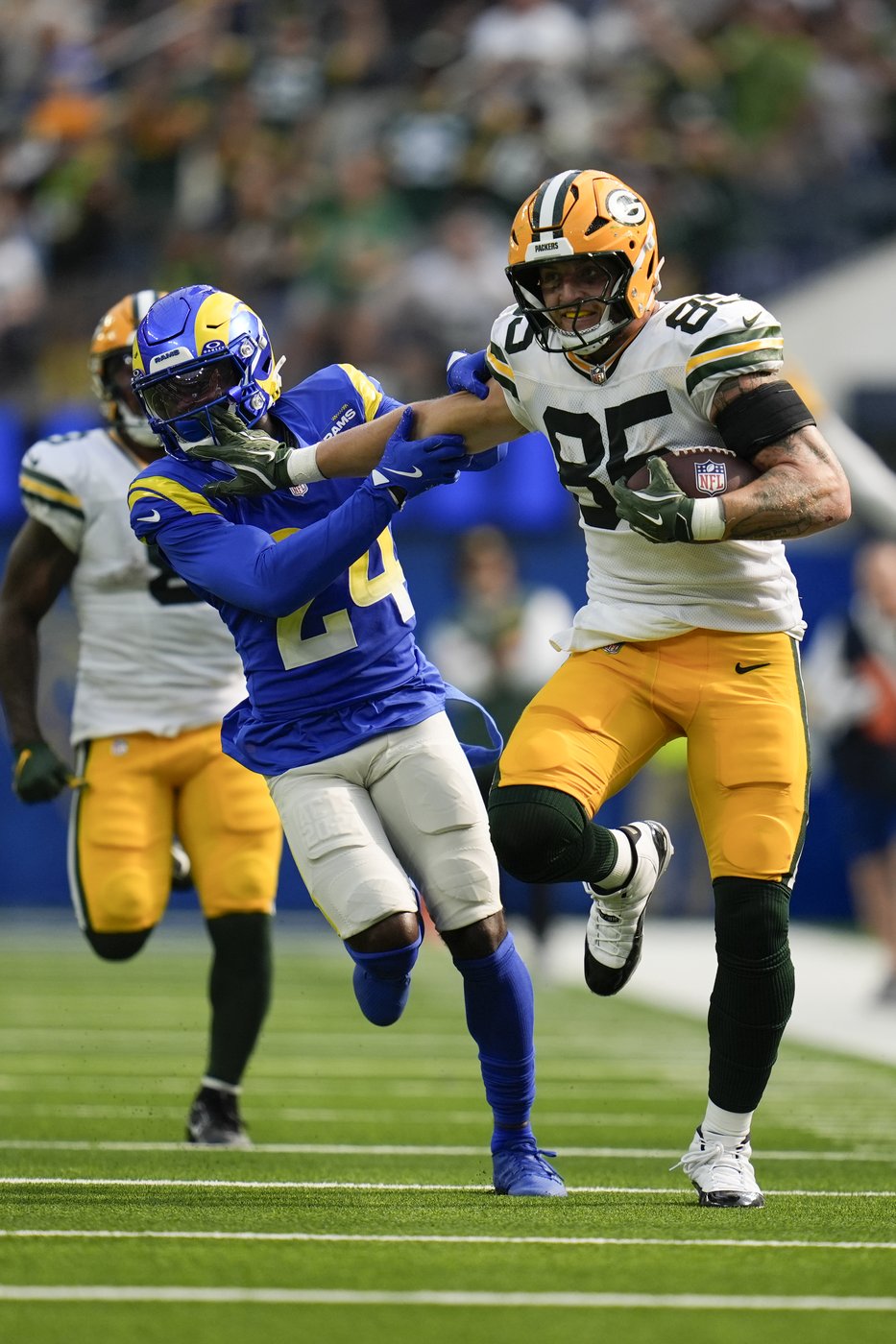 Doubs' return is expected to boost the Packers' receiving depth after they beat the Rams without him | iNFOnews.ca Doubs' return is expected to boost the Packers' receiving depth after they beat the Rams without him | iNFOnews.ca