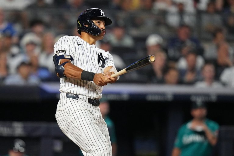 Grisham homers twice and drives in 4 as Yankees rally past struggling Mariners 10-5 | iNFOnews.ca