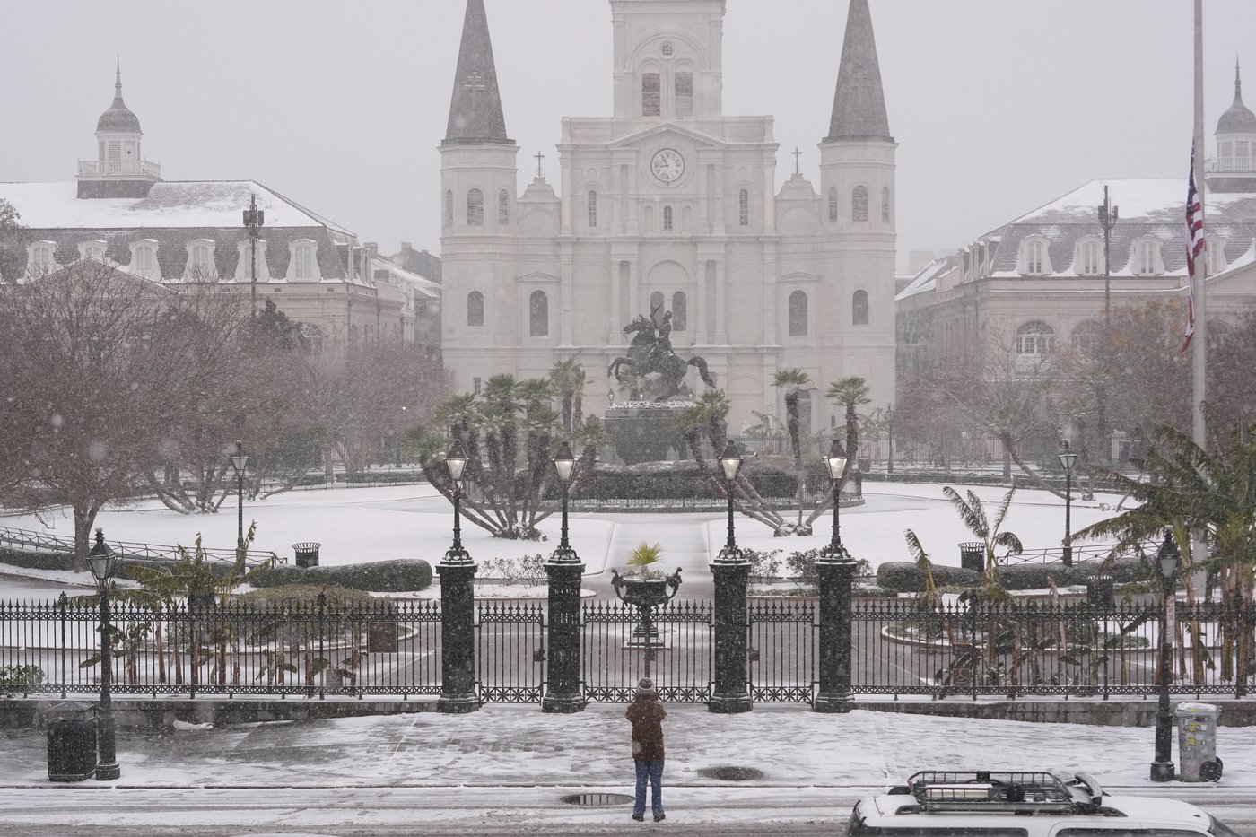 NBA postpones Bucks-Pelicans game after historic snow storm in New Orleans | iNFOnews.ca NBA postpones Bucks-Pelicans game after historic snow storm in New Orleans | iNFOnews.ca