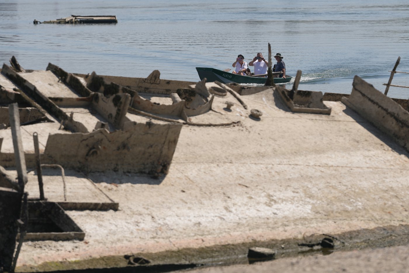 The Danube River's water is dropping so low that World War II ships are emerging | iNFOnews.ca The Danube River's water is dropping so low that World War II ships are emerging | iNFOnews.ca