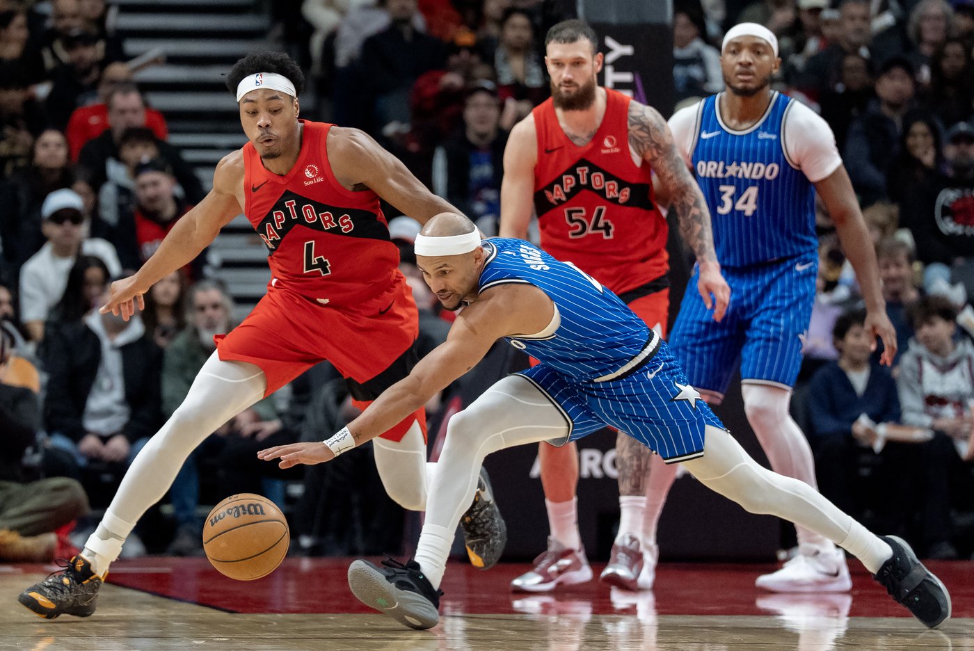 Scottie Barnes's 28th double-double of the season leads Raptors in romp over Magic | iNFOnews.ca Scottie Barnes's 28th double-double of the season leads Raptors in romp over Magic | iNFOnews.ca