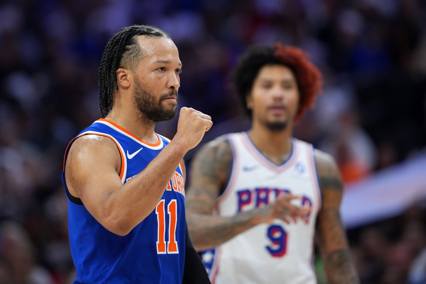 Jalen Brunson scores 33 points and helps Knicks take 3-0 lead over 76ers with 108-94 Game 3 win | iNFOnews.ca Jalen Brunson scores 33 points and helps Knicks take 3-0 lead over 76ers with 108-94 Game 3 win | iNFOnews.ca