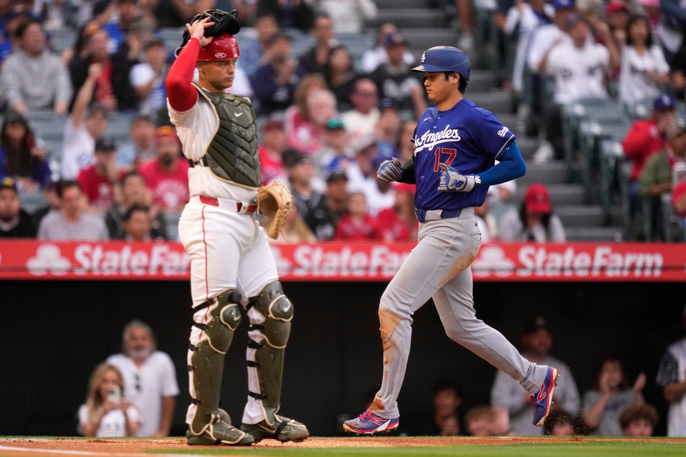 Shohei Ohtani getting on track with season-high 5 RBIs in Dodgers' rout of Angels | iNFOnews.ca