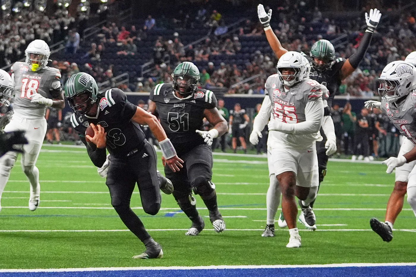 Sieh Bangura runs for 149 yards and a score, helps Ohio beat UNLV 17-10 in Frisco Bowl | iNFOnews.ca Sieh Bangura runs for 149 yards and a score, helps Ohio beat UNLV 17-10 in Frisco Bowl | iNFOnews.ca