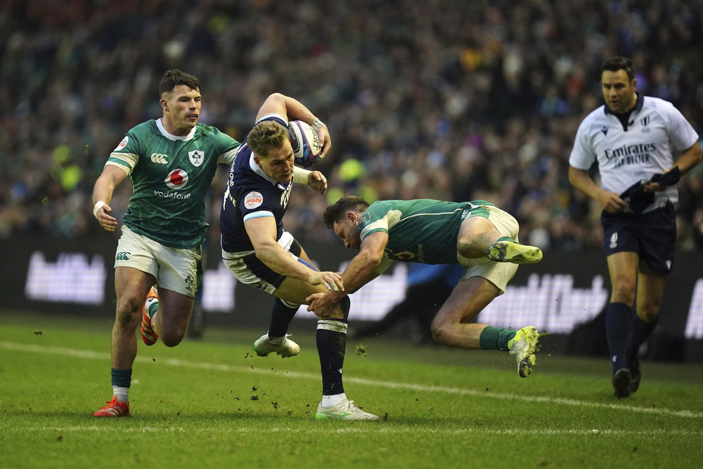 Ireland beats Scotland 32-18 in Six Nations to take huge step to unprecedented third straight title | iNFOnews.ca