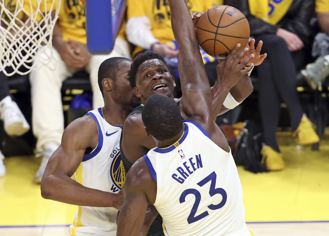 Edwards, Randle lead Timberwolves past Warriors 102-97 for 2-1 lead in second-round playoff series | iNFOnews.ca