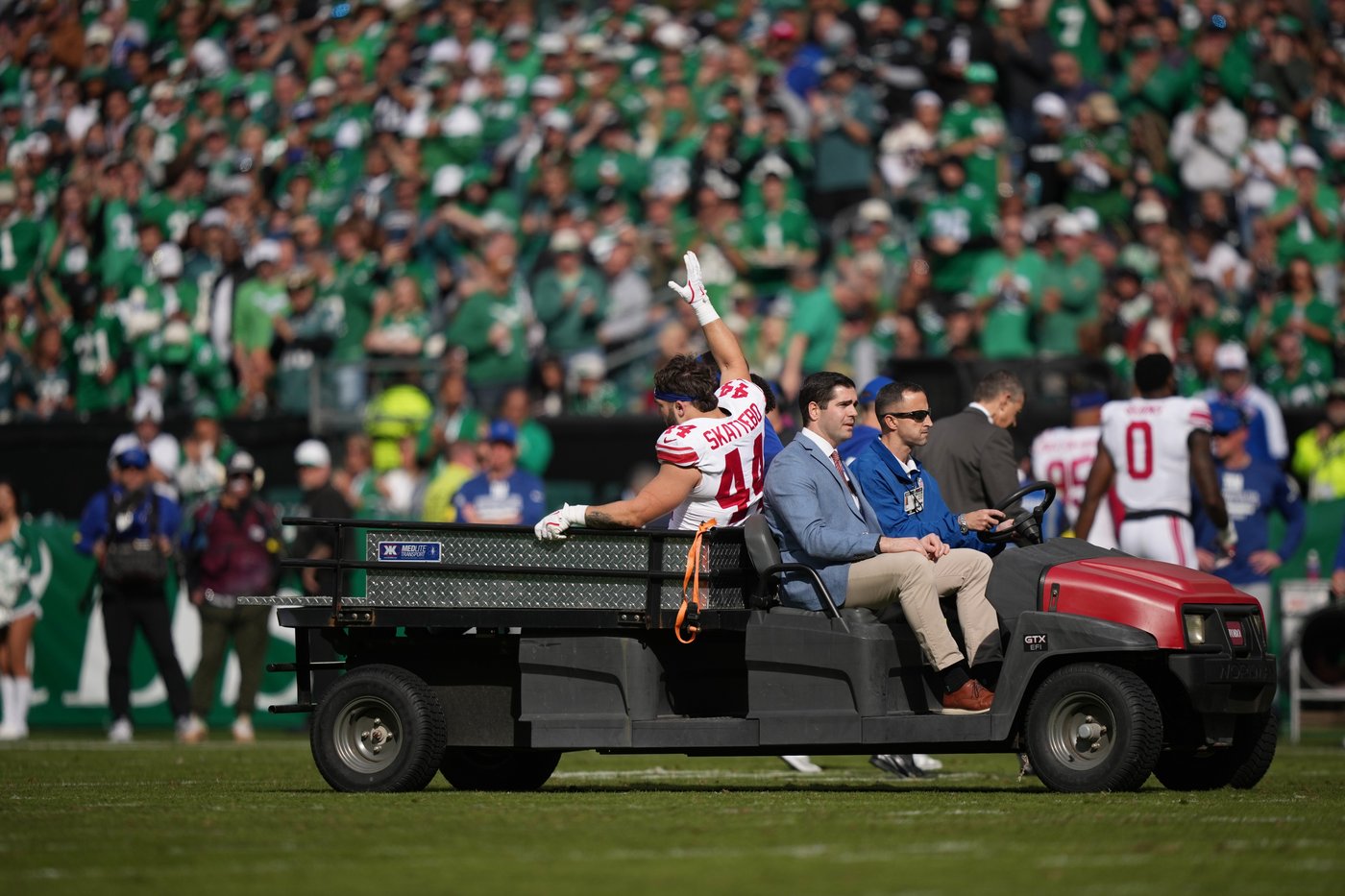 Giants rookie running back Cam Skattebo has surgery after dislocating right ankle vs. Eagles | iNFOnews.ca