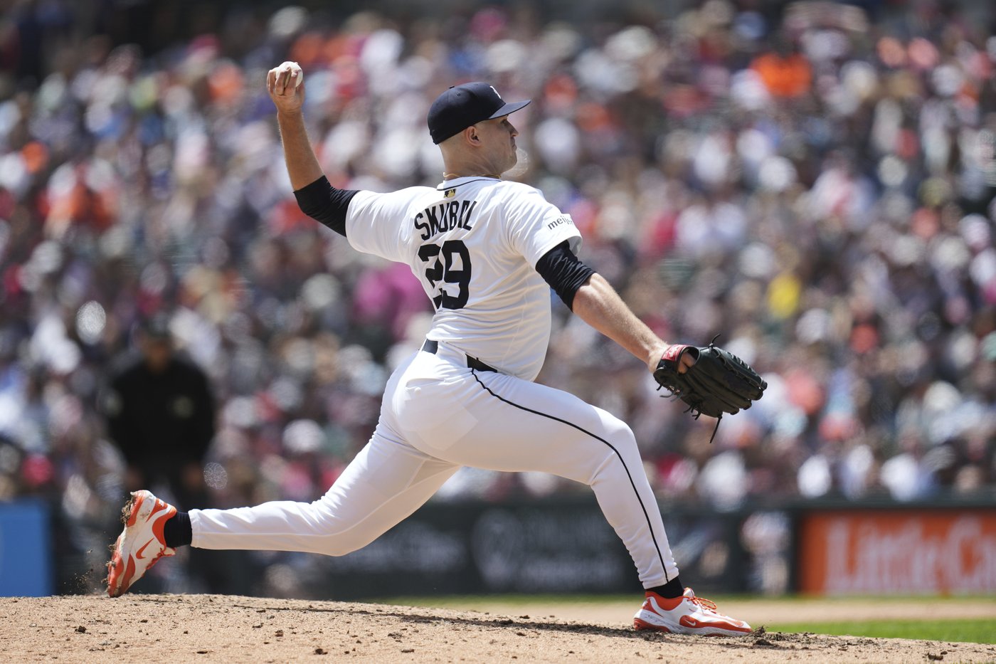 Tarik Skubal says he teared up as Tigers fans roared moments before his 1st complete game as a pro | iNFOnews.ca