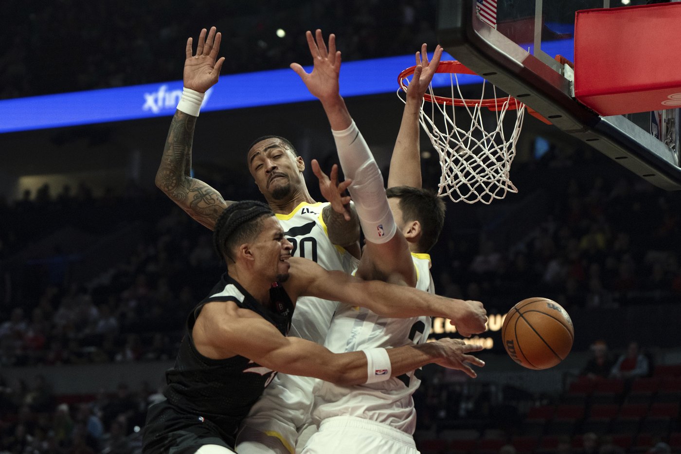 John Collins scores 20 points, Jazz snap 5-game skid with 141-99 victory over the Trail Blazers | iNFOnews.ca John Collins scores 20 points, Jazz snap 5-game skid with 141-99 victory over the Trail Blazers | iNFOnews.ca