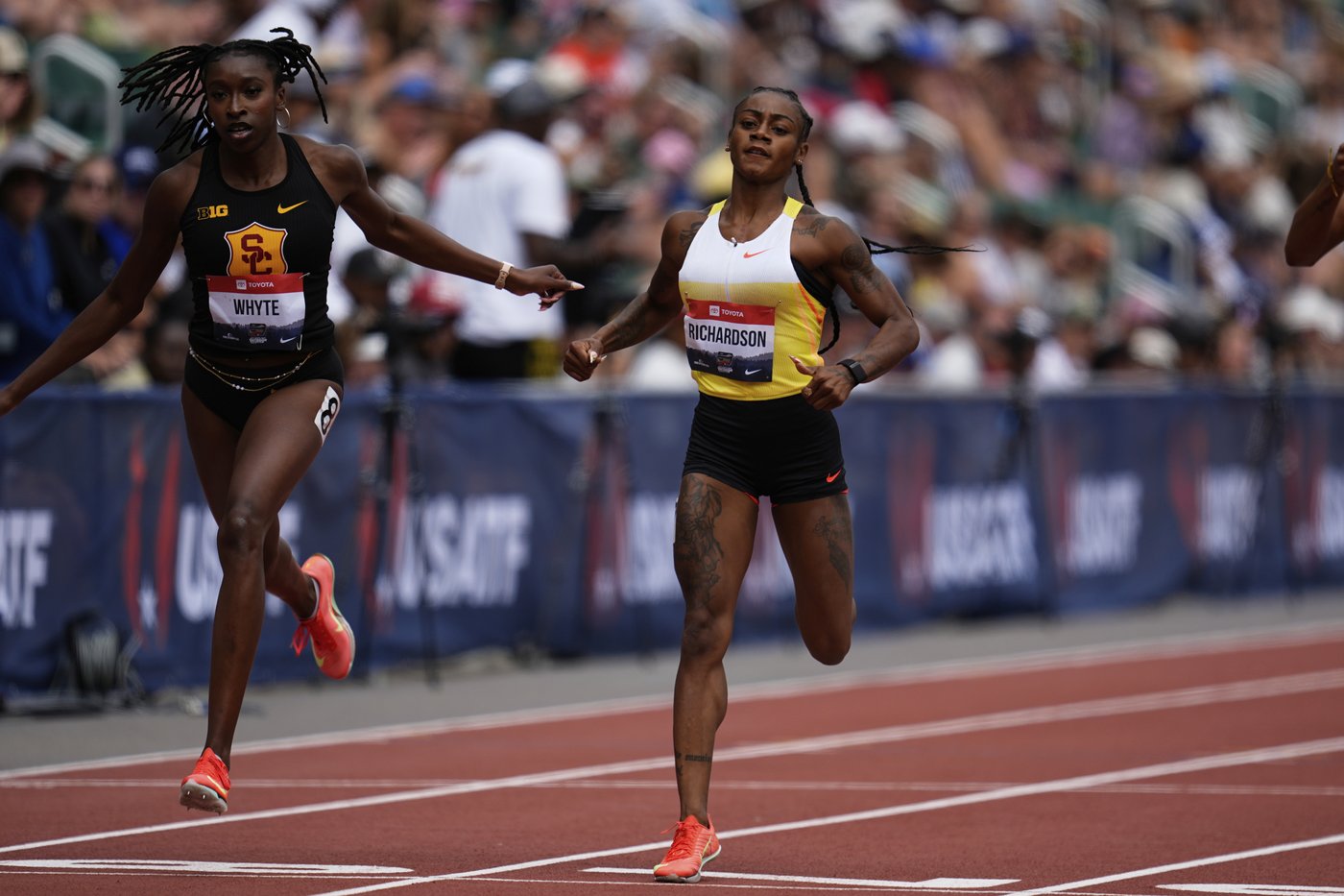 Sha'Carri Richardson narrowly misses qualifying for 200-meter final, ending her US championships | iNFOnews.ca Sha'Carri Richardson narrowly misses qualifying for 200-meter final, ending her US championships | iNFOnews.ca