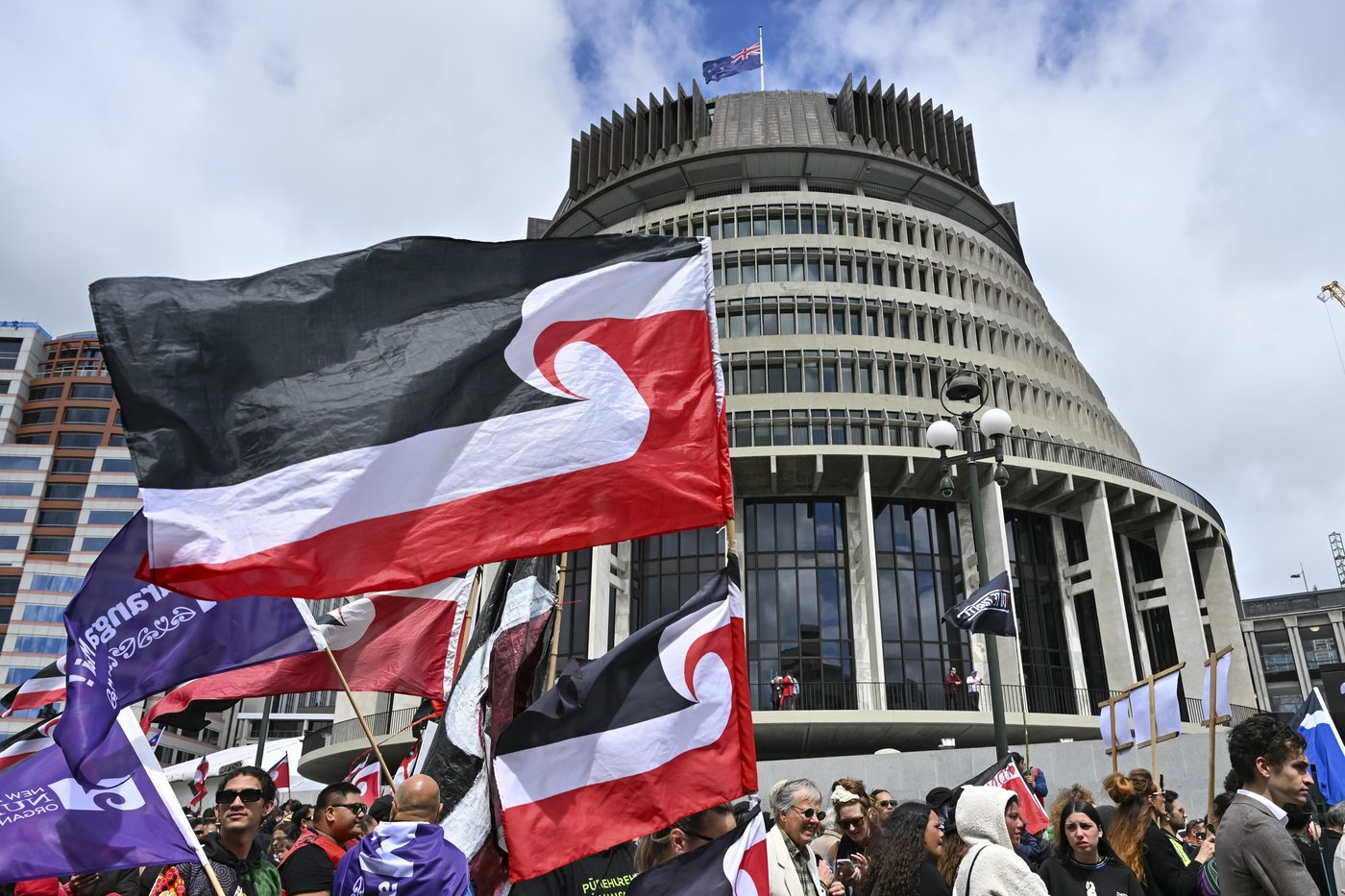 35,000 crowd New Zealand's Parliament grounds in support of Māori rights | iNFOnews.ca