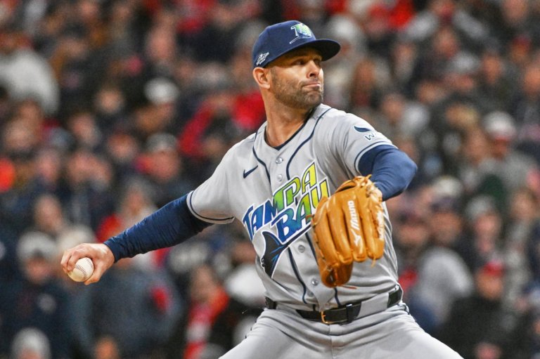 Rays pitcher Nick Martinez shuts down Guardians in Game 4 of ALCS to help even series | iNFOnews.ca