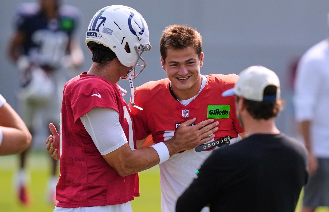 QBs Drake Maye, Daniel Jones to sit for Patriots-Colts preseason matchup | iNFOnews.ca