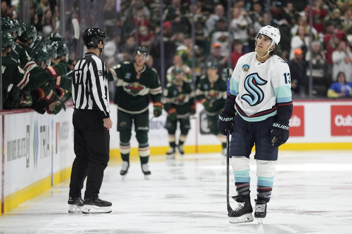 Eberle scores 2 in regulation and nets the winner in the shootout as the Kraken beat the Wild 5-4 | iNFOnews.ca Eberle scores 2 in regulation and nets the winner in the shootout as the Kraken beat the Wild 5-4 | iNFOnews.ca