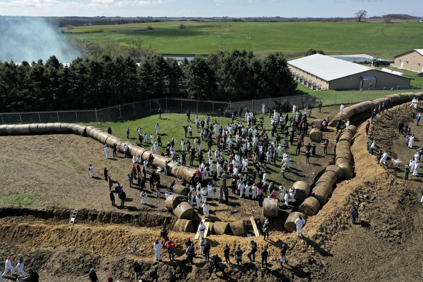Hundreds trying to storm Wisconsin beagle research facility met with rubber bullets, pepper spray | iNFOnews.ca